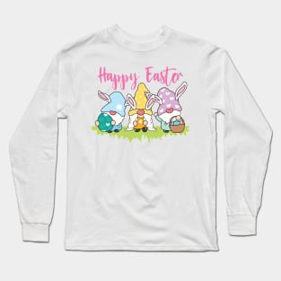 Happy Easter day, Easter svg Kids, Easter svg, Bunny Svg Long Sleeve T-Shirt